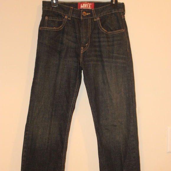 BOYS LEVIS 514 JEANS SIZE 16 (28 x 28) - Picture 1 of 7